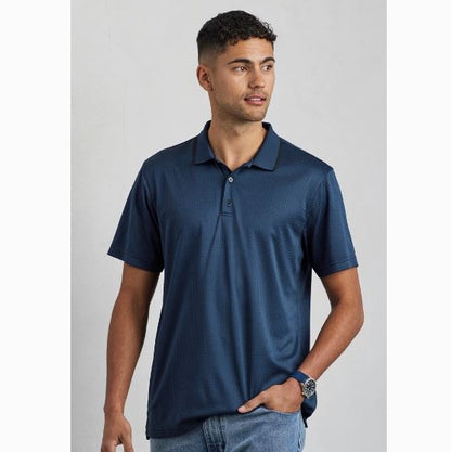 Biz Collection P412MS Mens Echo Short Sleeve Polo