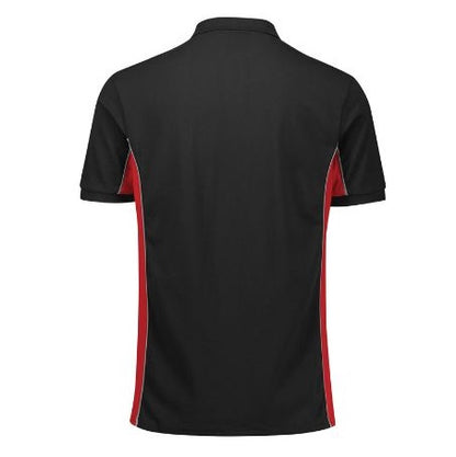 Biz Collection P413US Unisex Grid Short Sleeve Polo