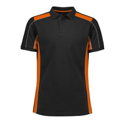 Biz Collection P413US Unisex Grid Short Sleeve Polo