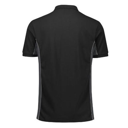 Biz Collection P413US Unisex Grid Short Sleeve Polo