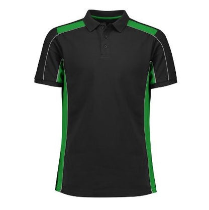 Biz Collection P413US Unisex Grid Short Sleeve Polo