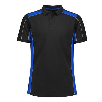 Biz Collection P413US Unisex Grid Short Sleeve Polo