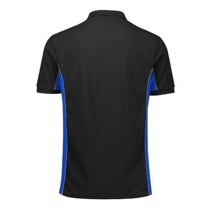 Biz Collection P413US Unisex Grid Short Sleeve Polo