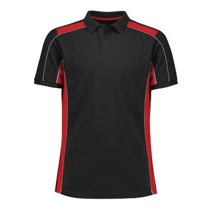 Biz Collection P413US Unisex Grid Short Sleeve Polo