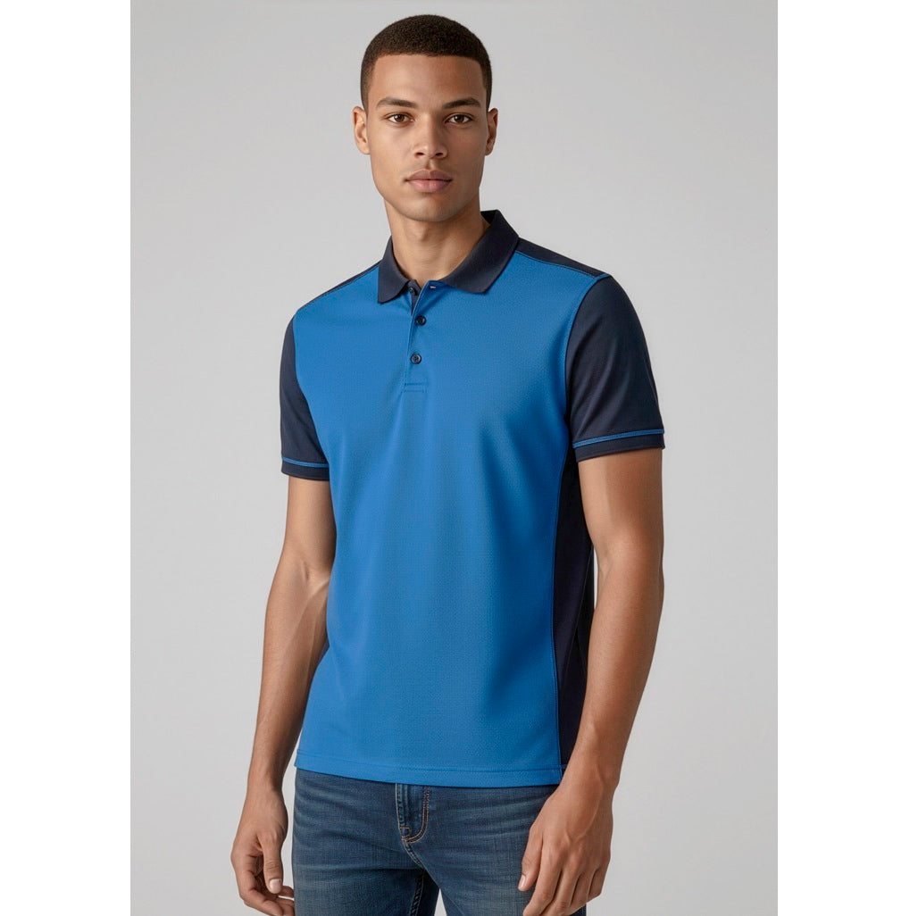 Biz Collection P419MS Mens Dart Short Sleeve Polo