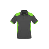 Grey/Fluro Lime