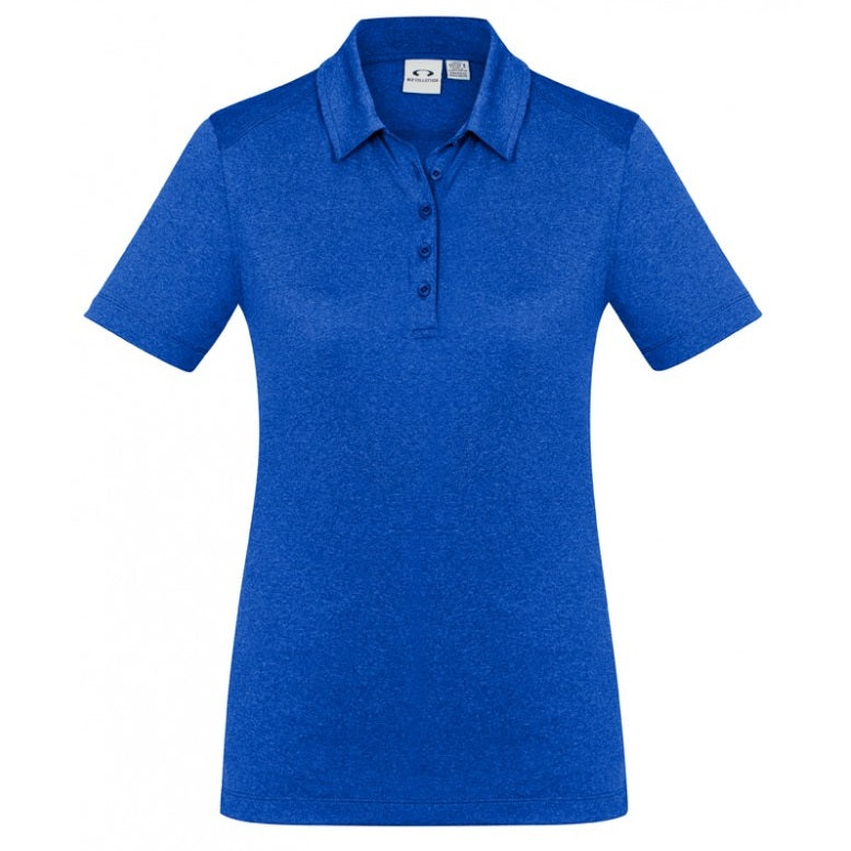 Biz Collection P815LS Ladies Aero Polo - Blue - Alternative Front View