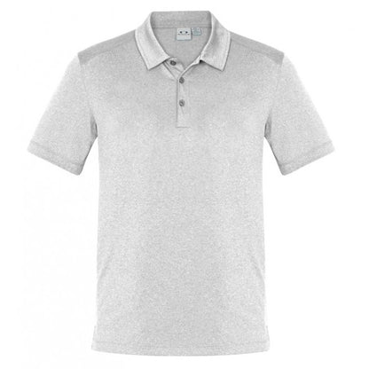 Silver grey cooling fabric Biz Collection P815MS Mens Aero Polo