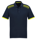 Navy/Fluro Yellow