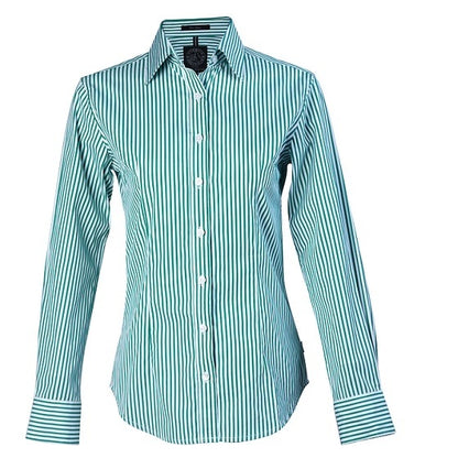 Pilbara RMPC013 Ladies L/S Stripe Shirt