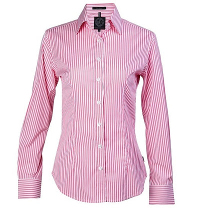 Pilbara RMPC013 Ladies L/S Stripe Shirt