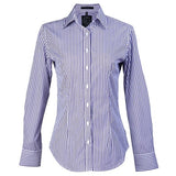 Purple/White Stripe