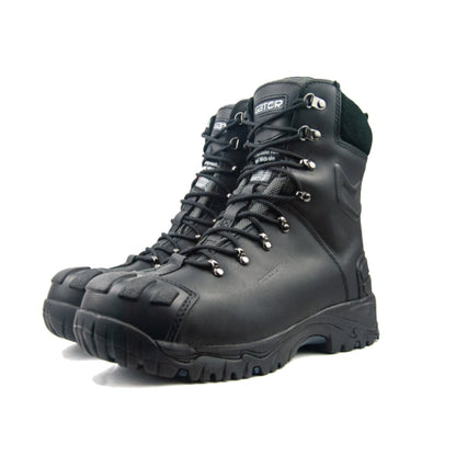 Gator GP2404 Polar Black Zip Side Freezer Safety Boot