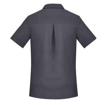 Biz Care CS947LS Womens Florence Plain Short Sleeve Shirt