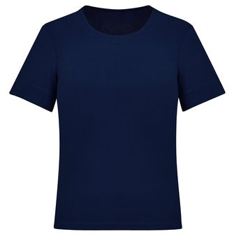 Biz Care CS952LS Ladies Jersey Short Sleeve Top