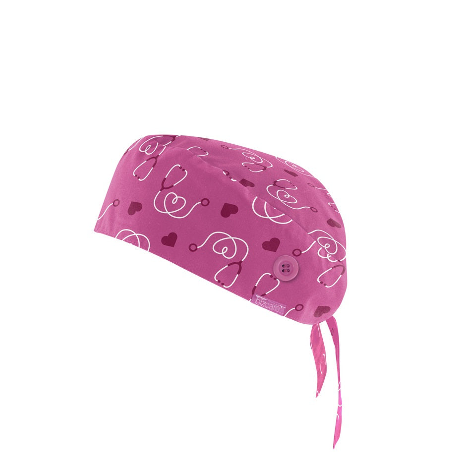 Biz Care CSC246U Unisex Printed Scrub Cap