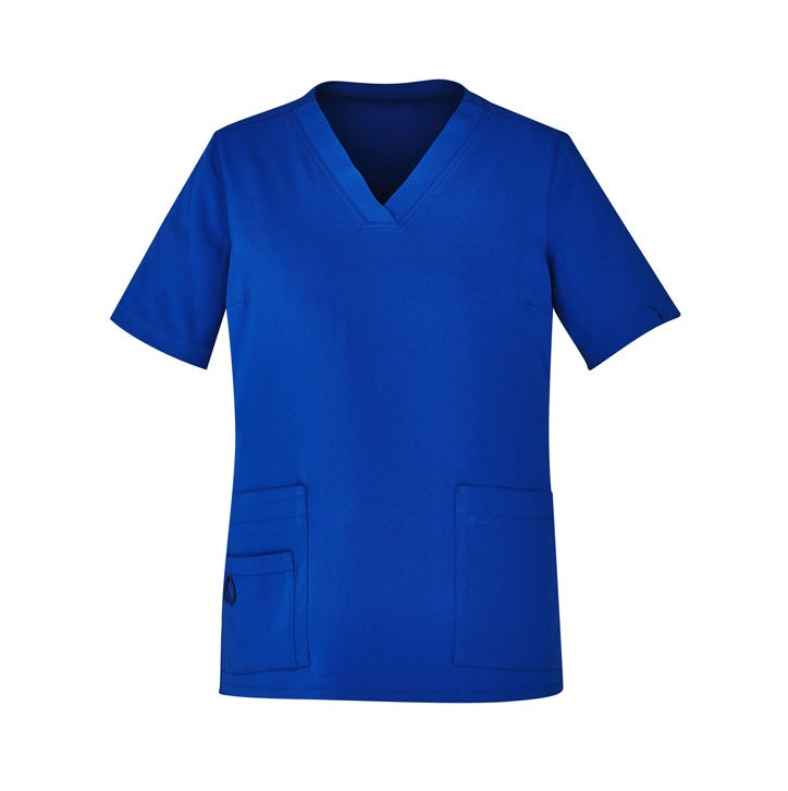 Biz Care CST941LS Ladies V Neck Scrub Top