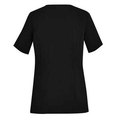 Bizcare CST942LS Womens Avery Round Neck Scrub Top