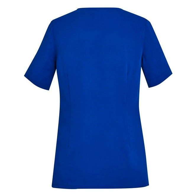 Bizcare CST942LS Womens Avery Round Neck Scrub Top