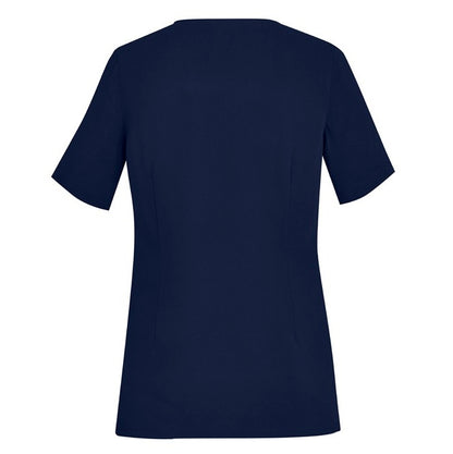 Bizcare CST942LS Womens Avery Round Neck Scrub Top