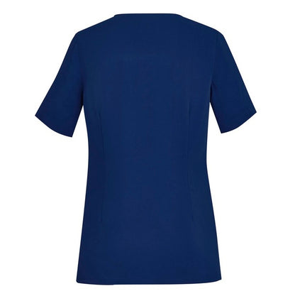 Bizcare CST942LS Womens Avery Round Neck Scrub Top