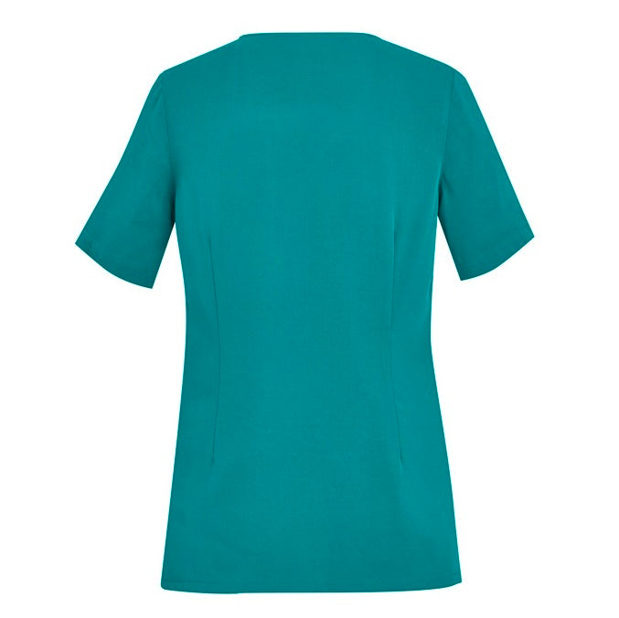 Bizcare CST942LS Womens Avery Round Neck Scrub Top