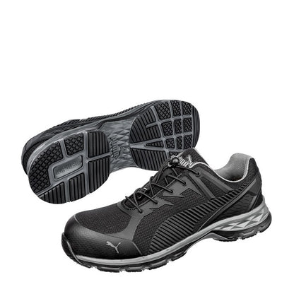 Black metal free slip resistant Puma 643837 Relay Composite Safety Jogger