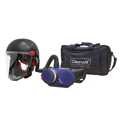Maxisafe R304100H CleanAIR CA-40G Hard Hat w/ Toric Visor & AerGO PAPR Kit – Heavy Duty Battery