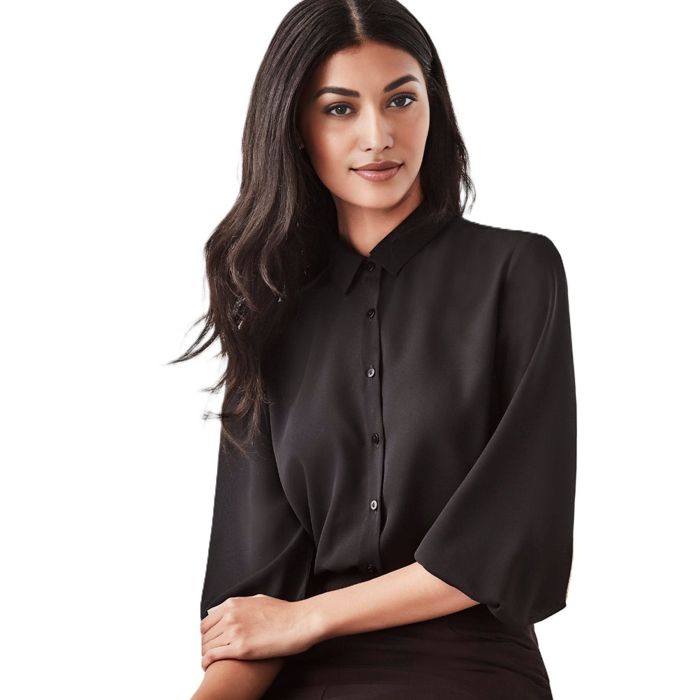 Biz Corporates RB965LT Womens Lucy 3/4 Sleeve Blouse