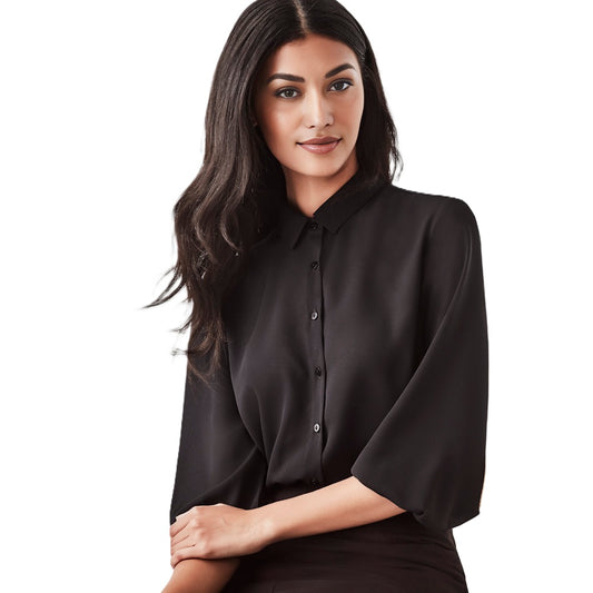 Biz Corporates RB965LT Womens Lucy 3/4 Sleeve Blouse