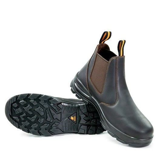 Bison RIDGECT Elastic Sided Slip On Safety Boots