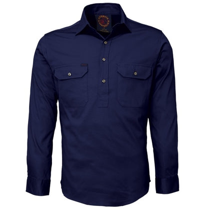 Ritemate RM100CF Closed Front Long Sleeve Shirt