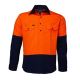 Orange/Navy