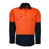 Orange/Navy