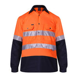 Orange/Navy