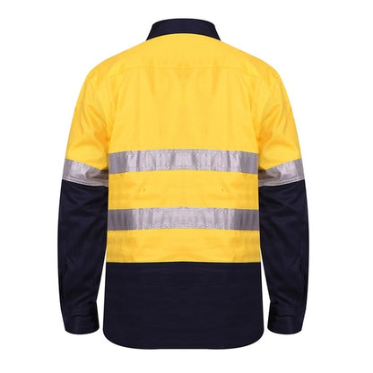 Ritemate RM107VCFR Vented Closed Front Lightweight Long Sleeve 3M Tape