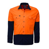 Orange/Navy
