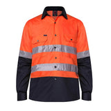 Orange/Navy