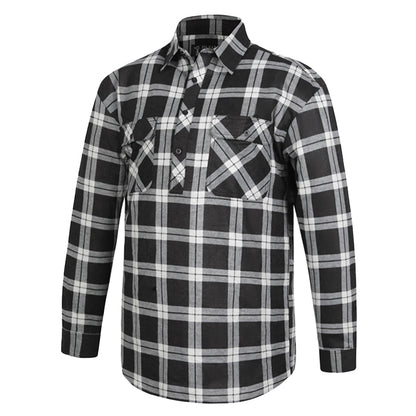 Pilbara RM123SCF Closed Front Flannelette Shirt