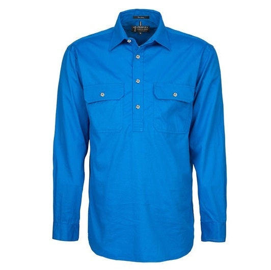 Pilbara RM800CF Heavy Weight Closed Front L/S Shirt