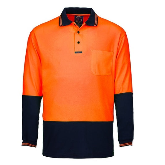 Ritemate RM2346 HiVis Polo Long Sleeve