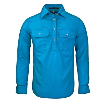 Pilbara RM300CF Womens Closed Front Long Sleeve Shirt