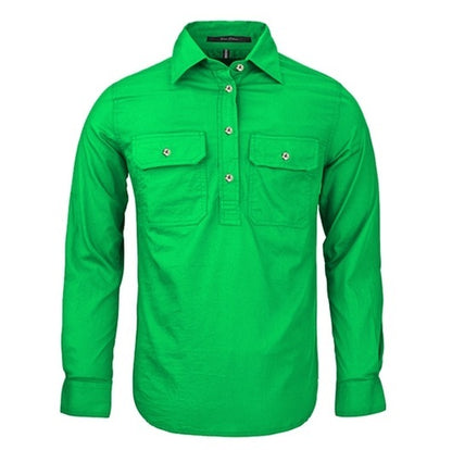 Pilbara RM300CF Womens Closed Front Long Sleeve Shirt