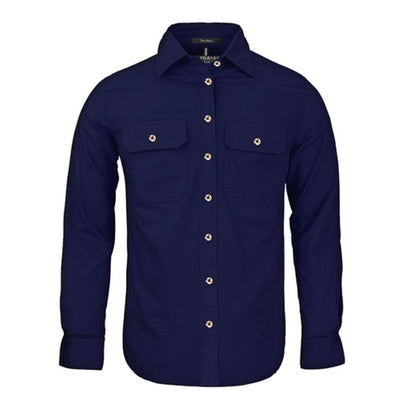 Pilbara RM600BT Women's Open Front L/S Shirt