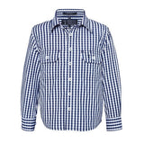Navy/White Check
