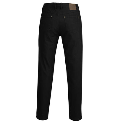 Pilbara RMPC014 Mens Cotton Stretch Jeans Black
