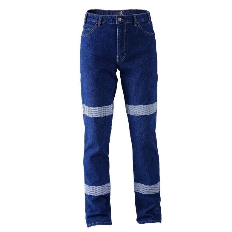 Ritemate RMX007R RMX Flexible Fit Stretch Denim Jeans Reflective