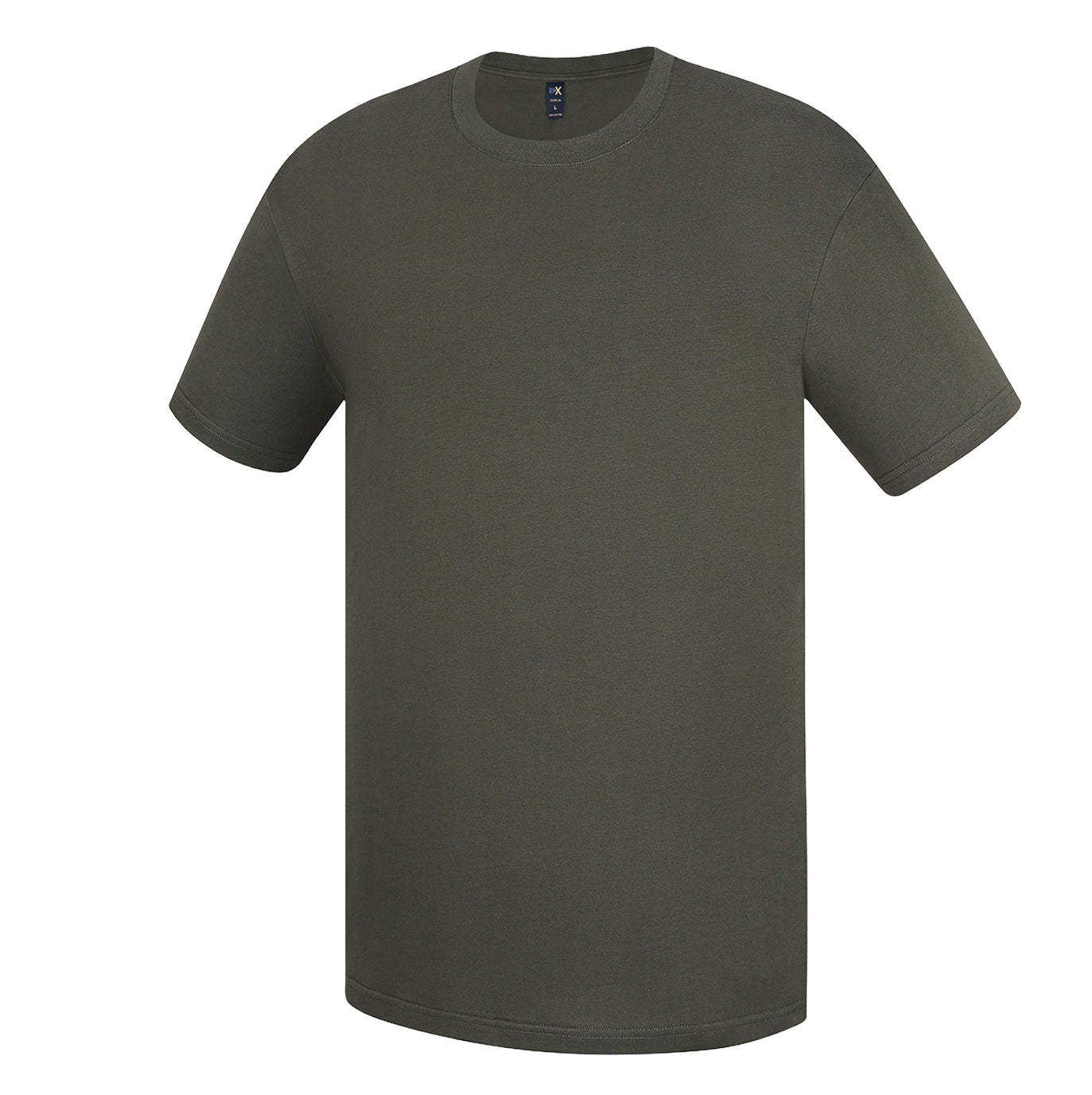 olive green Ritemate RMX014 Classic Tee Box