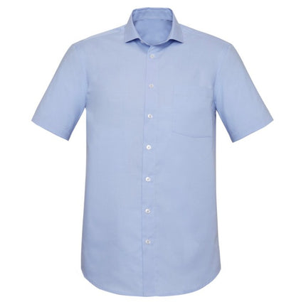 Biz Corporates RS968MS Mens Charlie Classic Fit Short Sleeve Shirt