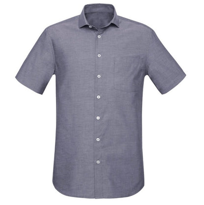 Biz Corporates RS968MS Mens Charlie Classic Fit Short Sleeve Shirt